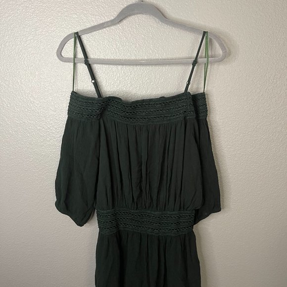 Purple Show - Green Romper - Picture 2 of 3